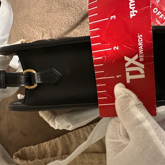 NWOT Gucci Black Marmont Matelasse Mini Bag - Picture 13 of 14